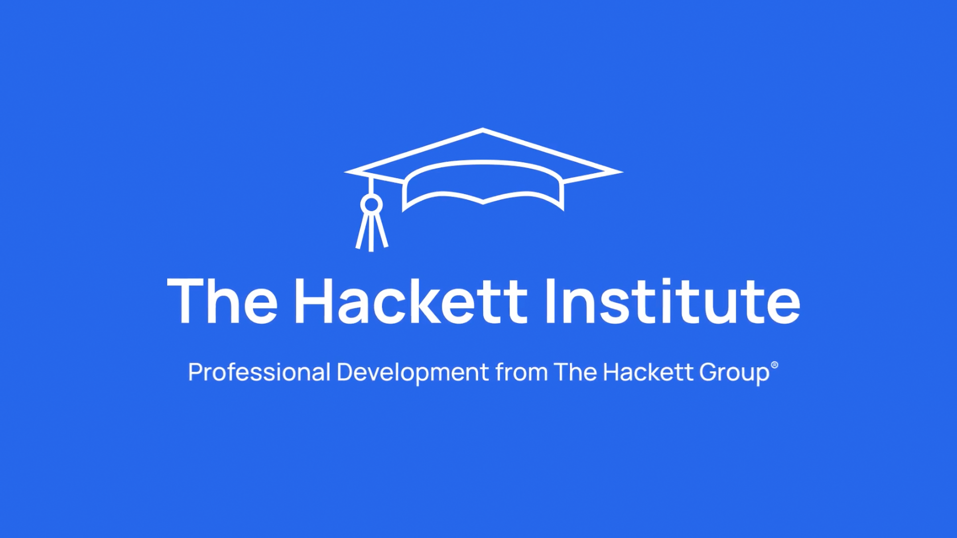 The Hackett Institute Explainer